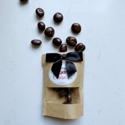 Griottes séchées enrobées de chocolat noir (cerises acidulées) 100g