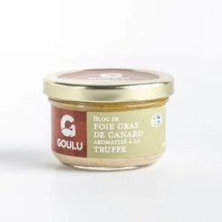 Bloc de foie gras de canard à la truffe