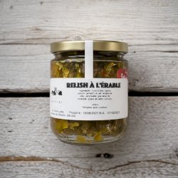 Relish à l'érable (250ml)